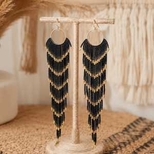 Multi Color Handmade Embroidered Earrings and Girls <b>Direct</b> Export From India Manufacturer Fashion Drop Jewelry <b>Beading</b> Supplies - Product Image 4