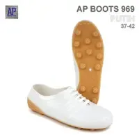 AP <b>Boots</b> AP 969 Putih Cream-Waterproof PVC Rain <b>Boots</b> High Durability Protective Footwear - Product Image 2