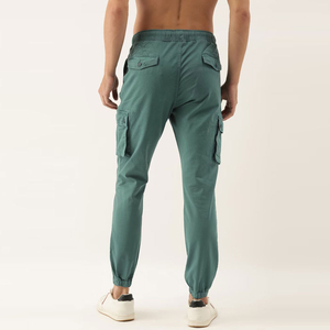 กางเกงคาร์โก้ทรงตรงเข้ารูปสำหรับผู้ชาย แฟชั่นทันสมัย น้ำหนักเบา ผ้าฝ้าย 100% ระบายอากาศได้ดี สวมใส่สบาย เหมาะสำหรับเล่นกีฬา มีกระเป๋าใหญ่ รับผลิตแบบ OEM - Product Image 3