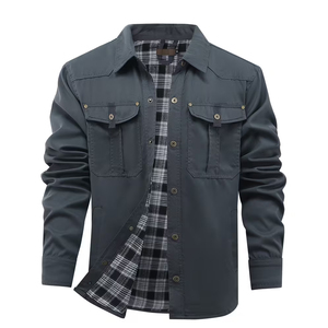 Chemise tactique respirante coupe-vent avec logo personnalisé imprimé, qualité supérieure, confortable, manches longues, en vente en ligne - Product Image 1