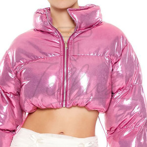 Custom Logo Clothing Zip up <b>Jacket</b> Wear Puff Vest Women <b>Cropped</b> <b>Puffer</b> Vest Streetwear Sleeveless <b>Puffer</b> <b>Jacket</b> - Product Image 3