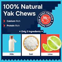 Premium Himalaya Yak Kauwstaafjes voor Honden Extra Hard Langdurig Natuurlijke Kaas Tandverzorgende Kauwstaafjes voor Alle Rassen OEM ODM Private Label