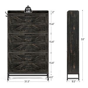 Large Capacity <b>Grey</b> Shoe <b>Cabinet</b> for Home Entry and Entrance Balcony Storage Shoe Rack - Product Image 4