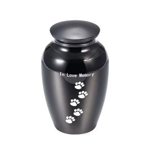 Brass and Funeral <b>Box</b> Keepsake Urns Casket Funerary Urn Ossuary Cinerary Human Memorial - Product Image 3
