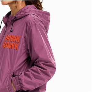Chaqueta Cortavientos con Capucha y Cierre Completo para Mujer, Corte Moderno, Fácil de Combinar, Estilo Diario, Look para Actividades al Aire Libre, Lista para Viajar, Ajuste Cómodo e Informal - Product Image 6