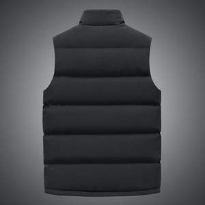 Chaleco Acolchado de Invierno para Hombre, Extra Cálido, con Cuello Alto y Capucha, Acolchado, Resistente, Térmico - Product Image 4