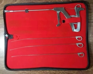 เครื่องมือผ่าตัดข้อเข่าแบบส่องกล้อง JAMSO INDUSTRIES รุ่น Scorpion Suture แบบตรง ขนาด 16 มม. 3 เข็ม JI-3114 แบบใช้มือ ได้รับมาตรฐาน CE - Product Image 6