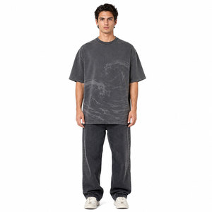 Everyday Fashion <b>Sun</b> Faded <b>Drop</b> Shoulder T-Shirt With Premium Cotton Material For Long Lasting Comfort - Product Image 1