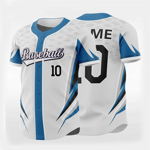 Camiseta de Béisbol Personalizada - Manga Corta, Nombres y Números de Equipo Personalizados, Secado Rápido, Unisex, Alta Calidad, 100% Poliéster, Servicio OEM - Product Image 1