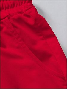 Ensemble de survêtements décontractés pour hommes : T-shirts amples à manches courtes et col rond avec motif numérique et shorts - Product Image 4