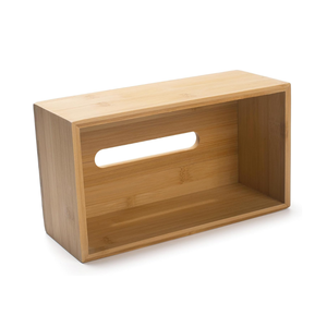 Boîte à mouchoirs en bambou naturel de qualité supérieure, couvre-boîte à mouchoirs pour salle de bain, chambre, table à manger, bureau, fabriqué au Vietnam - Product Image 2