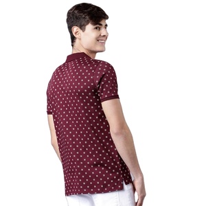 Camiseta de manga corta de algodón para hombre de la mejor calidad ajustada para Polo de Bangladesh con estampado personalizado a un costo - Product Image 1