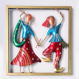 งานศิลปะติดผนังดีไซน์โบราณรูปคนชายหญิง เหมาะสำหรับตกแต่งภายในสำนักงานในเมือง พื้นที่นั่งรอ และชั้นวางของตกแต่งบ้าน - Product Image 4