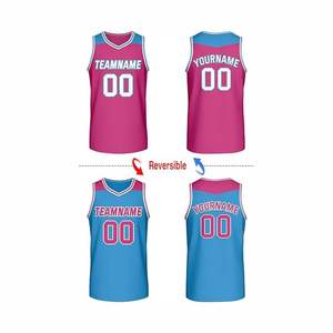 Camisetas de Baloncesto Casuales Sublimadas Personalizadas, Transpirables, de Poliéster de Secado Rápido, Ligeras, UPF 50, Sin Mangas, para Entrenamiento Deportivo en Equipo - Product Image 3
