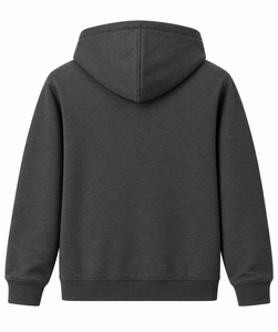 Sudadera con Capucha y Cremallera Unisex, Manga Larga, Color Sólido, Chaqueta de Poliéster, Corte Regular, Todas las Temporadas, Adultos - Product Image 2