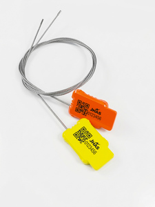 Scellé de sécurité personnalisé pour câbles 40cm/50cm en ABS A3, scellés mécaniques jetables anti-effraction pour câbles métalliques certifiés ISO - Product Image 2