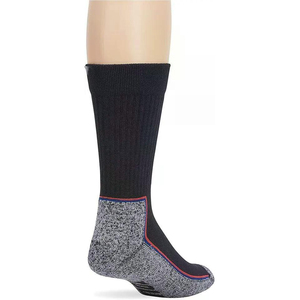 Wholesale Breathable Thin Cotton <b>Sport</b> <b>Socks</b> for <b>Men</b> Low Cut Absorbent Ankle <b>Socks</b> Custom Logo Private Label High Crew Bottom - Product Image 2