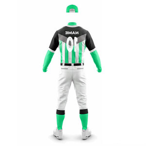 เสื้อเจอร์ซีย์แขนยาวแบบเรียบ ปิดกระดุม ผ้าโพลีเอสเตอร์ 100% พร้อมกางเกง ชุดยูนิฟอร์มทีมแบบกำหนดเอง ชุดฝึกซ้อมกีฬา - Product Image 6
