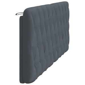 Cojín Grande para Cabecera de Cama, Color Gris Oscuro, 100% Poliéster, para Lectura y Descanso - Product Image 6