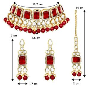 Gold Plated Alloy <b>Necklace</b> and Earring Set Flower Pattern Classic Wedding Jewelry Women's Fashion Jewelry Sets - Product Image 4