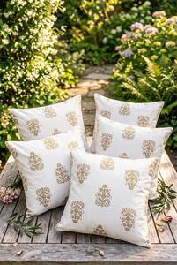 Premium Cotton Cushion Cover Floral Printed <b>Throw</b> <b>Pillow</b> Case Decorative Sofa Cushion Cover - Product Image 2