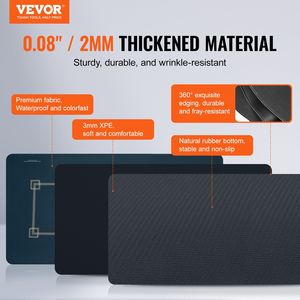 70X35 pollici verde pieghevole Poker Top 6-8 giocatori con custodia-tavolo da gioco - Product Image 2