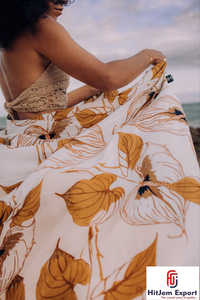 Custom Hawaiian Lavalava Beach Sarong Pacific Island Pareo Samoa Savaii Apia OEM ODM Customized Manufacturing Service Provider - Product Image 3
