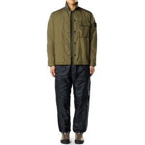 Veste technique rembourrée personnalisée pour homme, en nylon froissé léger, vêtement d'extérieur urbain haut de gamme, coupe-vent OEM à marque privée - Product Image 5