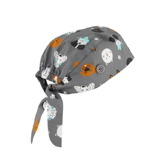 Gorros Médicos Personalizados para Doctores, Ajustables, para Uso Hospitalario, Unisex, Nuevo Diseño, Gorros de Enfermería, Personal de Hospital, 100% Poliéster - Product Image 1