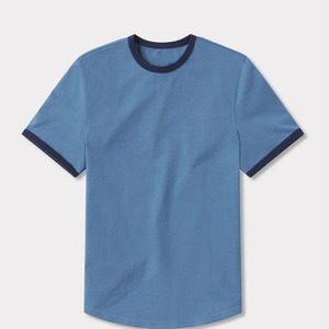 T-shirt décontracté en coton pur 100 % premium personnalisé pour homme, idéal pour l'été – Vente en gros - Product Image 4
