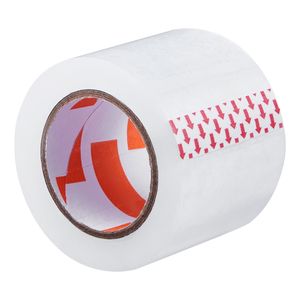 6 Rotoli di Nastro Adesivo Trasparente Resistente da 1,88 Pollici x 25 Iarde, Spessore 2,7 Mil, con Anima da 1,5 Pollici per Dispenser - Product Image 6