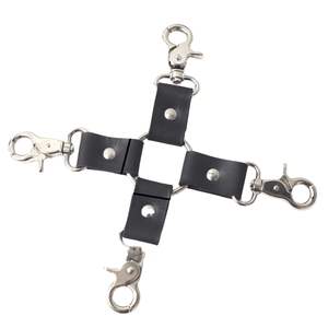 Conjunto de sujeción de cuero Frog Tie para control de muñecas, tobillos y muslos - Product Image 5