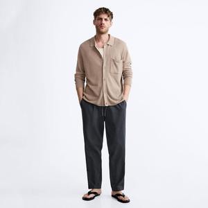 Pantalon Homme Coupe Vente Chaude Nouvelle Collection 100% Coton Grande Taille Hiver Respirant Mi-Épais Personnalisable Coupe-Vent Prix de Gros - Product Image 4