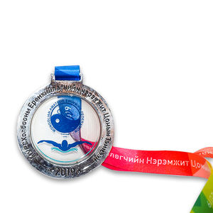 Médailles personnalisées <span class=keywords><strong>en</strong></span> or et argent pour fabricants – Marathon, course à pied 5K/10K, cyclisme, athlétisme, karaté, sports – Médailles <span class=keywords><strong>en</strong></span> métal - Product Image 1