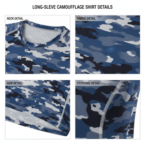 Oem Custom Logo <b>Compression</b> <b>shirt</b> Quick Dry Fabric UPF 50 Solid Color Long Sleeve <b>Shirts</b> Tops <b>Men</b> Rash Guard - Product Image 2
