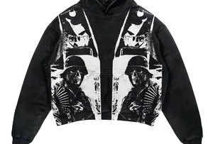 Sudadera de lana de algodón 100% personalizada al por mayor para hombre Sudadera con capucha de hombro caído bordada para estampado abullonado ropa informal de invierno sólida - Product Image 5