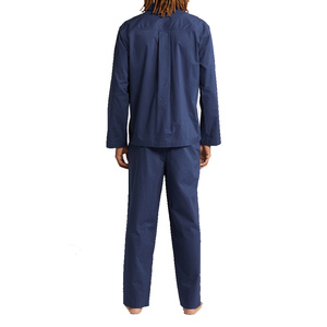 Pyjama Homme 2 Pièces Haut de Gamme Personnalisable à Manches Longues 100% Coton Respirant Uni Ample et Confortable – Meilleure Vente - Product Image 5