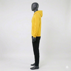 Premium Quality Lightweight Polyester/Cotton Unisex Regular Fit Winter Tracksuit Set Streetwear <b>Hoodie</b> and Jogger Set - Product Image 5