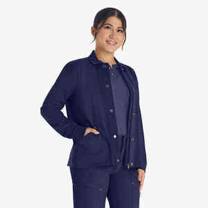 Chaqueta de Trabajo Profesional para Mujer, Manga Larga, Ligera, de Tela Suave, Uniforme - Product Image 4