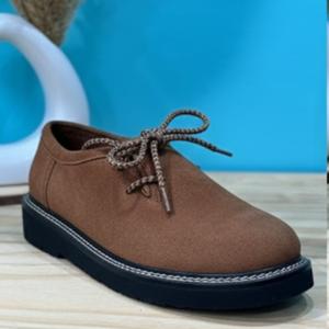 Chaussures en daim de chèvre en gros, cuir véritable et semelle en caoutchouc, durables, confortables et souples - Product Image 3