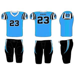 Nouveauté, vêtements de sport unisexes, uniformes de football américain personnalisés, vêtements d'équipe, ensemble d'uniformes de football, 100% polyester, grande taille - Product Image 3