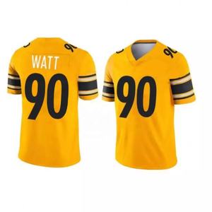 OEM personalizado fútbol americano Jersey nuevo diseño corto bordado número personalizado impreso barato personalizado fútbol americano personalizado - Product Image 2