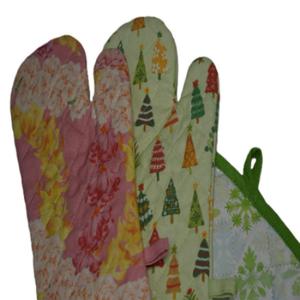 Vente en gros de gants de four en coton écologiques, durables, doux, lavables, avec logo personnalisé, résistants à la chaleur, réutilisables, bon marché - Product Image 5