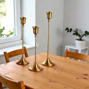 Porte-bougie en métal artisanal de qualité supérieure pour la décoration de la maison, les mariages et les fêtes, disponible au prix d'exportation - Product Image 4