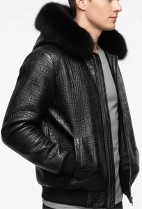 Nouvelle veste en cuir de qualité supérieure, sur mesure, col montant, logo frontal, chauffante et à séchage rapide pour hommes - Product Image 3