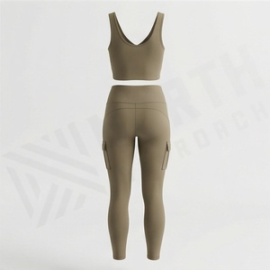 Conjunto de Yoga para Mujer, Personalizado, de Alta Calidad, Secado Rápido, Cómodo, para Gimnasio, Fitness, Ejercicio y Entrenamiento - Product Image 2