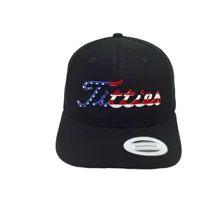 INJAE VINA 트럭 운전사 모자 3D 메쉬 맞춤형 인쇄 로고 자수 베트남 제조 깃발 미국 인쇄 로고 모자 스포츠 모자