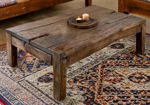 โต๊ะกาแฟไม้สไตล์คลาสสิกแบบเรียบง่าย ออกแบบด้วยลายไม้ธรรมชาติและขาแข็งแรง เหมาะสำหรับเฟอร์นิเจอร์ห้องนั่งเล่นและของตกแต่งบ้าน - Product Image 4