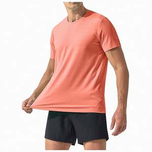 T-shirts pour hommes en gros, directement de l'usine, OEM, logo personnalisé, col rond, décontractés, été, classiques, basiques, écologiques, 100% coton - Product Image 1