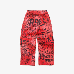 Urban Graffiti Zip-Up Hoodie and <b>Sweatpants</b> <b>Set</b> - Product Image 3